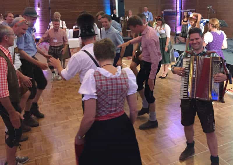 bavarian accordion player